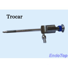 Trocart d&#39;endoscopie médicale réutilisable